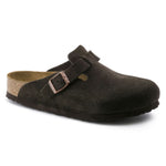 BIRKENSTOCK clogs Boston Soft Footbed Suede Leather Mocha Boston Soft Footbed Suede Leather Mocha