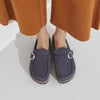 BIRKENSTOCK Clogs Buckley Suede Leather Navy Buckley Suede Leather Navy