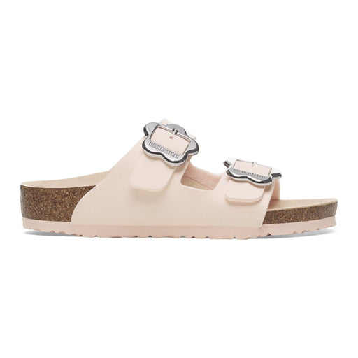 BIRKENSTOCK SANDAL 30 / Light Rose / Narrow / Medium Arizona Flower Buckle Kids 192762453474 Arizona Flower Buckle Kids