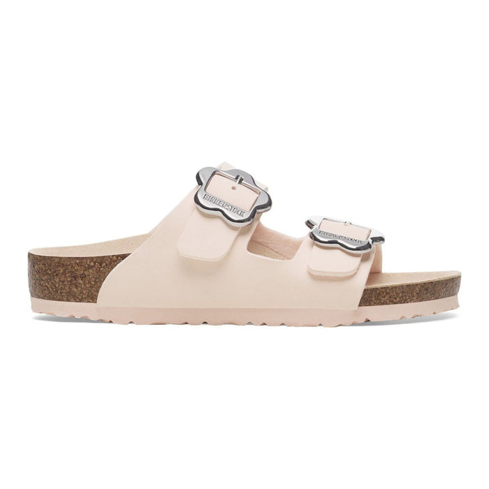 BIRKENSTOCK SANDAL 30 / Light Rose / Narrow / Medium Arizona Flower Buckle Kids 192762453474 Arizona Flower Buckle Kids