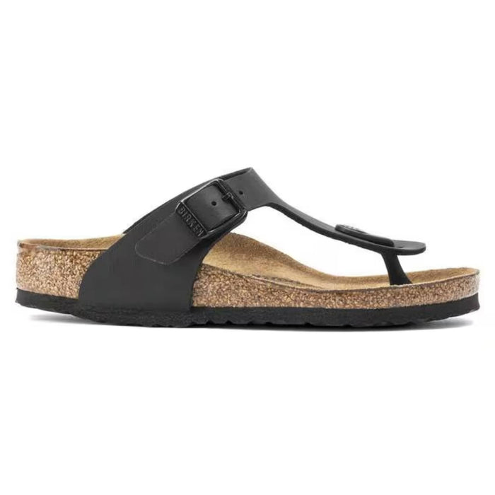 BIRKENSTOCK sandal 30 / Narrow / Medium Gizeh Kids Birko-Flor Black 886454281857 Gizeh Kids Birko-Flor Black