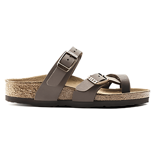 BIRKENSTOCK SANDAL 30 / Narrow / Medium / Mocha Mayari Kids Birkibuc Mocha 802436409903 Mayari Kids Birkibuc Mocha