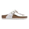 BIRKENSTOCK SANDAL 30 / White / Narrow / Medium Gizeh Flowers Kids 192762464258 Gizeh Flowers Kids
