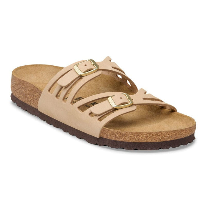BIRKENSTOCK SANDAL 35 / Regular / Wide Granada  Nubuck Leather Sandcastle Granada  Nubuck Leather Sandcastle
