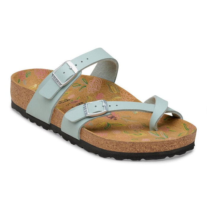BIRKENSTOCK SANDAL 35 / Regular / Wide Mayari  Nubuck Leather pure sage Mayari  Nubuck Leather pure sage
