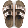BIRKENSTOCK SANDAL Arizona Soft Footbed Leather Metallic Arizona Soft Footbed Leather Metallic