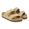 BIRKENSTOCK SANDAL Arizona Soft Footbed Nubuck Leather - Sandcastle Arizona Soft Footbed Nubuck Leather - Sandcastle / Narrow / Medium