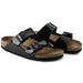 BIRKENSTOCK sandal EU 39/ Women 8-8.5 / Narrow / Medium Arizona Black Birko-Flor Patent 886925577069 Arizona Black Birko-Flor Patent