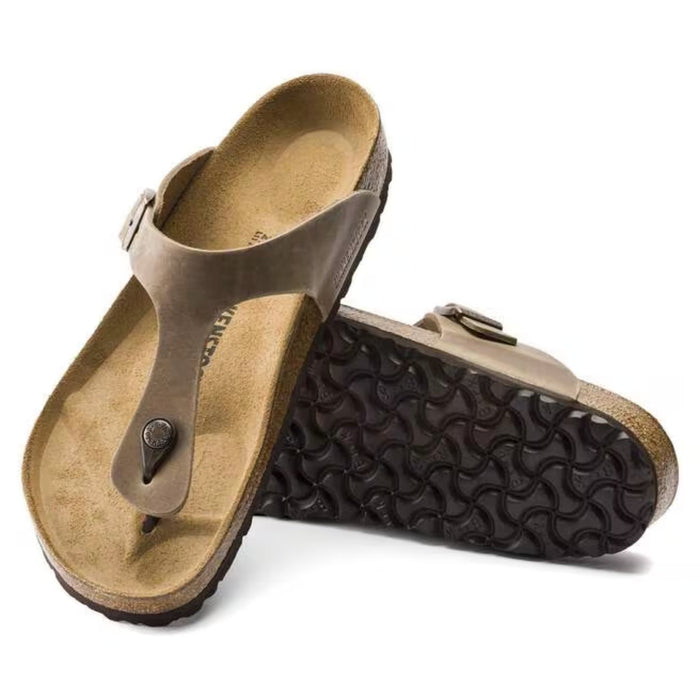 BIRKENSTOCK sandal Gizeh Oiled Leather Gizeh Oiled Leather