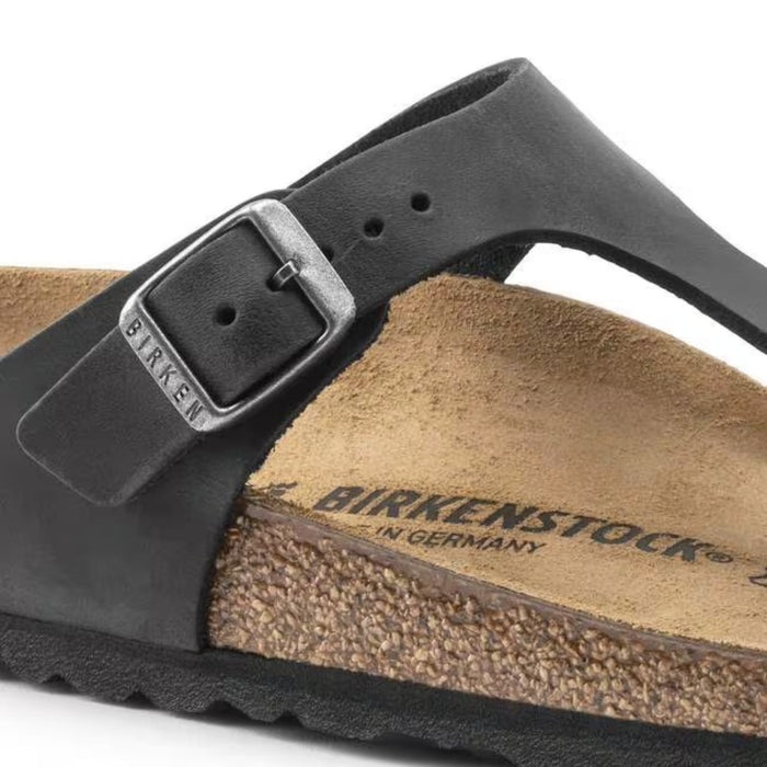 BIRKENSTOCK SANDAL Gizeh Oiled leather Gizeh Oiled leather
