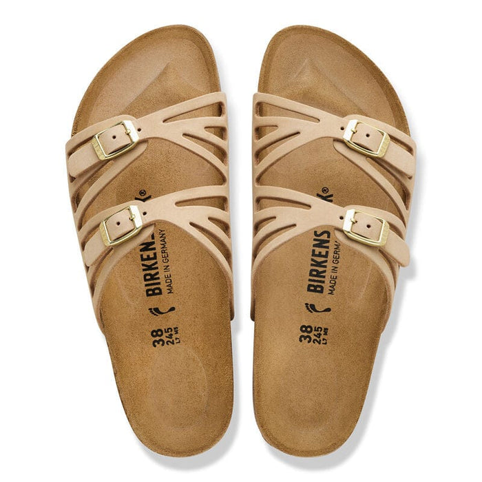 BIRKENSTOCK SANDAL Granada  Nubuck Leather Sandcastle Granada  Nubuck Leather Sandcastle