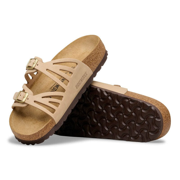 BIRKENSTOCK SANDAL Granada  Nubuck Leather Sandcastle Granada  Nubuck Leather Sandcastle