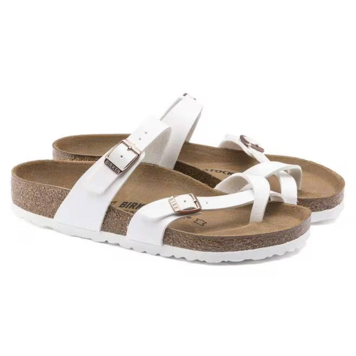 BIRKENSTOCK sandal Mayari Birko-Flor White Mayari Birko-Flor White