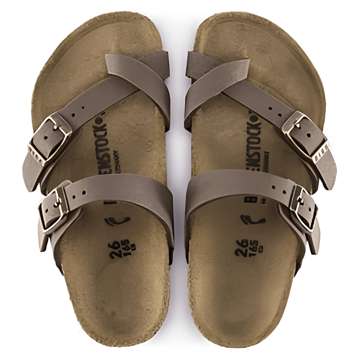 BIRKENSTOCK SANDAL Mayari Kids Birkibuc Mocha Mayari Kids Birkibuc Mocha