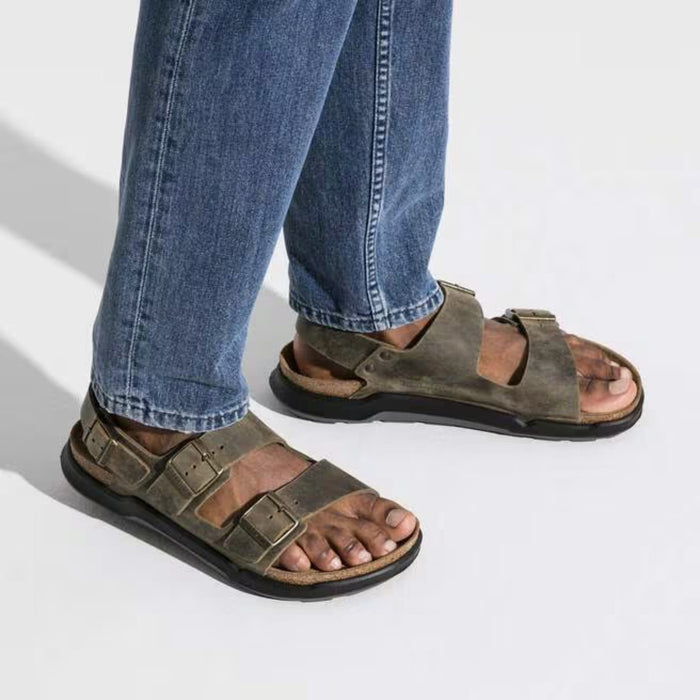 BIRKENSTOCK sandal Milano CT Faded Khaki Milano CT Faded Khaki
