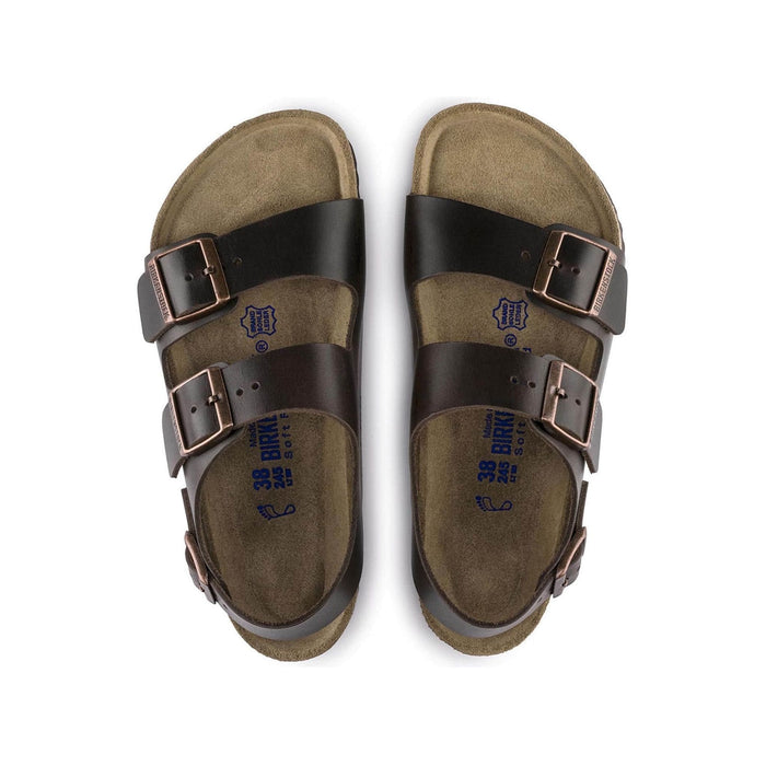 BIRKENSTOCK sandal Milano Soft Footbed Leather Amalfi Milano Soft Footbed Leather Amalfi