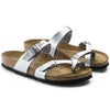 BIRKENSTOCK sandal Salina Kids Birko-Flor Metallic Silver White Salina Kids Birko-Flor Metallic Silver White