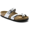 BIRKENSTOCK sandal Salina Kids Birko-Flor Metallic Silver White Salina Kids Birko-Flor Metallic Silver White