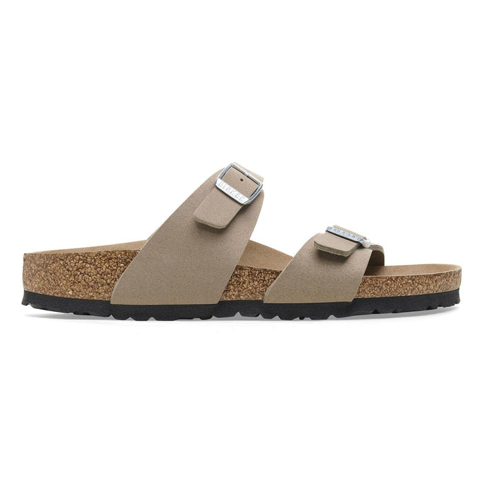 BIRKENSTOCK SANDAL Sydney Vegan Synthetics - Vegan Gray Taupe Sydney Vegan Synthetics - Vegan Gray Taupe