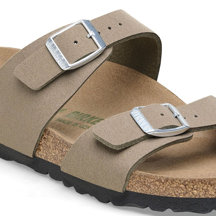 BIRKENSTOCK SANDAL Sydney Vegan Synthetics - Vegan Gray Taupe Sydney Vegan Synthetics - Vegan Gray Taupe