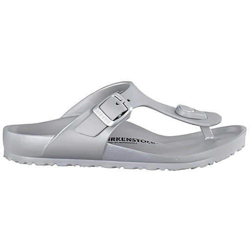 BIRKENSTOCK sandals 30 / Narrow / Medium / Silver Gizeh Kids 886925424929 Gizeh Kids