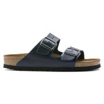 BIRKENSTOCK Sandals 35 / Regular / Wide Arizona Soft Footbed Oiled Nubuck Leather Blue Arizona Soft Footbed Oiled Nubuck Leather Blue