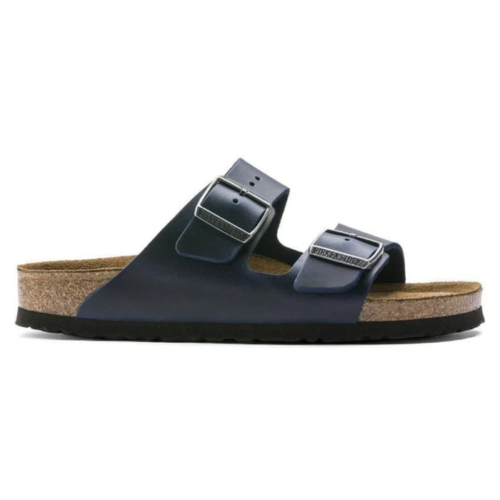 BIRKENSTOCK Sandals 35 / Regular / Wide Arizona Soft Footbed Oiled Nubuck Leather Blue Arizona Soft Footbed Oiled Nubuck Leather Blue
