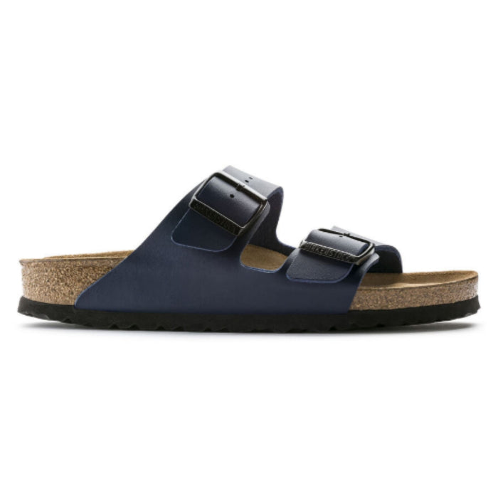 BIRKENSTOCK Sandals 35 / Regular / Wide Birkenstock Arizona Soft Footbed Birko-Flor Blue - Unisex 736399589450 Birkenstock Arizona Soft Footbed Birko-Flor Blue - Unisex