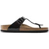 BIRKENSTOCK Sandals 35 / Regular / Wide / Black Patent Gizeh Birko-Flor 736399125849 Gizeh Birko-Flor