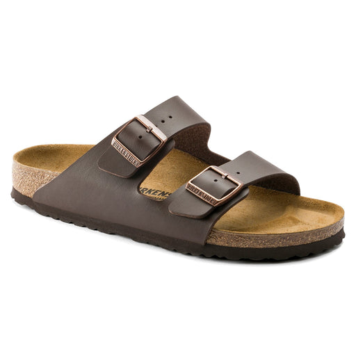 BIRKENSTOCK Sandals 35 / Regular / Wide / Dark Brown Arizona Birko-Flor 736399016635 Arizona Birko-Flor