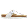 BIRKENSTOCK Sandals 35 / Regular / Wide / White Gizeh Birko-Flor 886454504543 Gizeh Birko-Flor