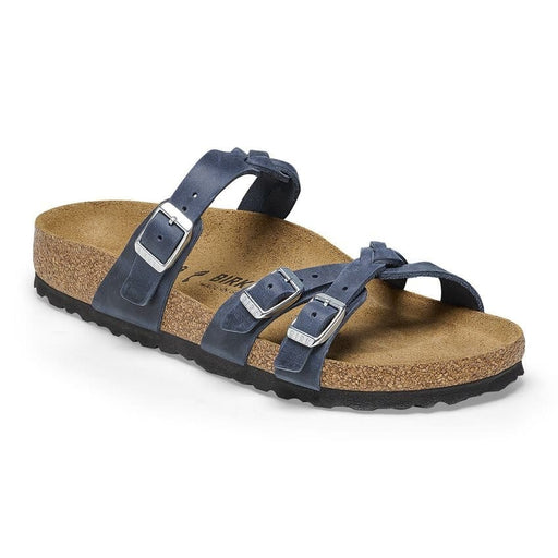 BIRKENSTOCK Sandals 36 / Navy / Regular/Wide Franca Braided Oiled Leather 192761308133 Franca Braided Oiled Leather