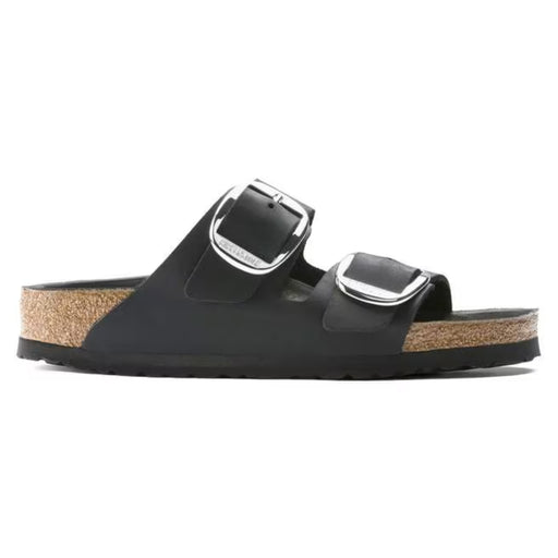 BIRKENSTOCK Sandals 36 / Regular / Wide Arizona Big Buckle Oiled Leather Black 886457179229 Arizona Big Buckle Oiled Leather Black