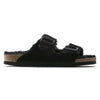 BIRKENSTOCK Sandals 36 / Regular / Wide Arizona Shearling Suede Black 886454539057 Arizona Shearling Suede Black