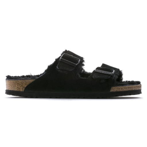 BIRKENSTOCK Sandals 36 / Regular / Wide Arizona Shearling Suede Black 886454539057 Arizona Shearling Suede Black