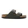 BIRKENSTOCK Sandals 36 / Regular / Wide Arizona Soft Footbed Oiled Leather Iron 886454263273 Arizona Soft Footbed Oiled Leather Iron