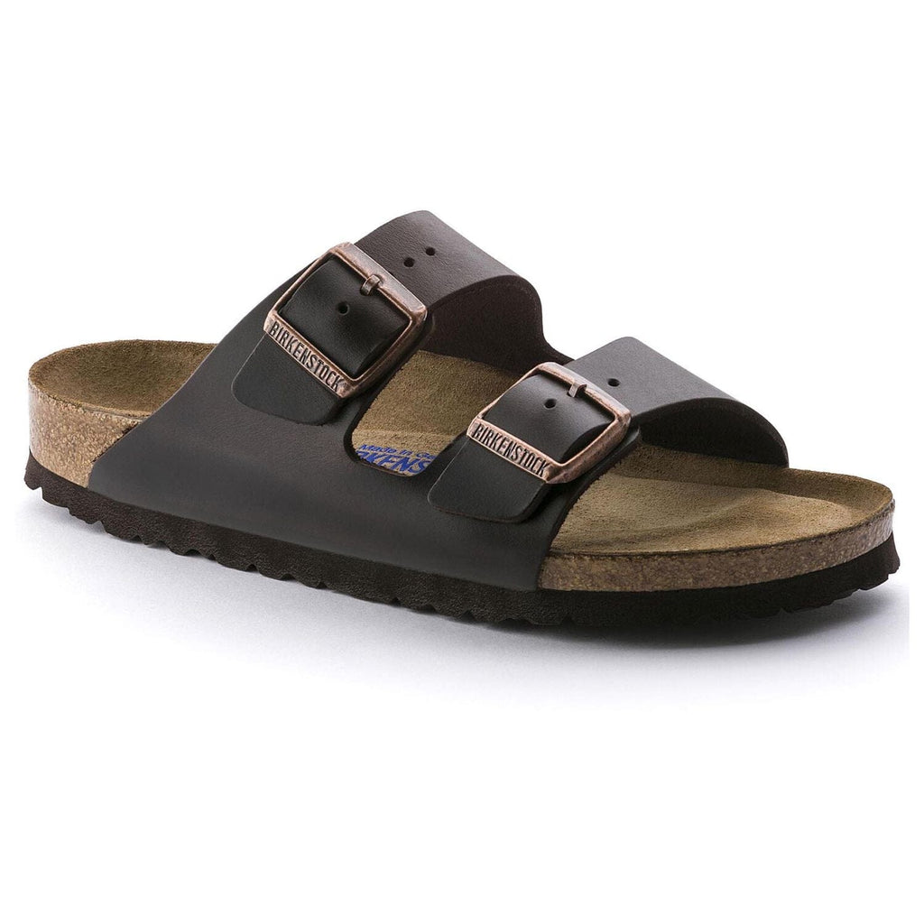 Birkenstock Arizona Soft Footbed Leather Amalfi Testa Di Moro