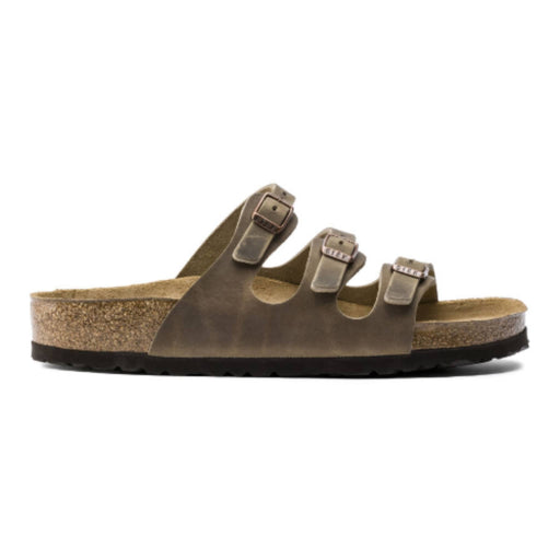BIRKENSTOCK Sandals 36 / Regular / Wide Florida Soft Footbed Oiled Leather Tobacco Brown 886457213312 Florida Soft Footbed Oiled Leather Tobacco Brown