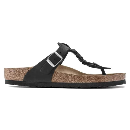 BIRKENSTOCK sandals 36 / Regular / Wide Gizeh Oiled Leather Black 887759277248 Gizeh Oiled Leather Black