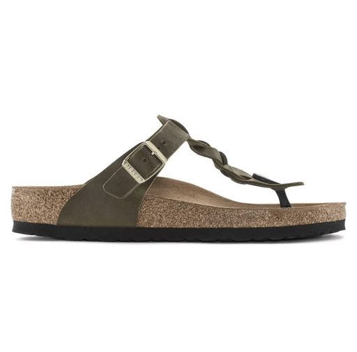 BIRKENSTOCK Sandals 36 / Regular / Wide / Olive Green Gizeh Braided Gizeh Braided
