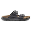 BIRKENSTOCK Sandals 40 / Regular / Wide Arizona Rugged  Oiled Leather Black 822698545973 Arizona Rugged  Oiled Leather Black