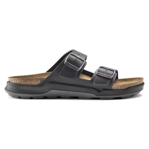 BIRKENSTOCK Sandals 40 / Regular / Wide Arizona Rugged  Oiled Leather Black 822698545973 Arizona Rugged  Oiled Leather Black