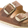 BIRKENSTOCK Sandals Arizona Big Buckle Oiled Leather Cognac Arizona Big Buckle Oiled Leather Cognac
