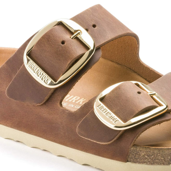 BIRKENSTOCK Sandals Arizona Big Buckle Oiled Leather Cognac Arizona Big Buckle Oiled Leather Cognac