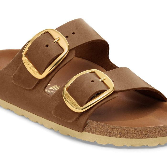 BIRKENSTOCK Sandals Arizona Big Buckle Oiled Leather Cognac Arizona Big Buckle Oiled Leather Cognac