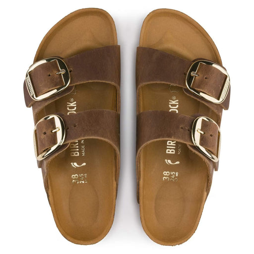 BIRKENSTOCK Sandals Arizona Big Buckle Oiled Leather Cognac Arizona Big Buckle Oiled Leather Cognac