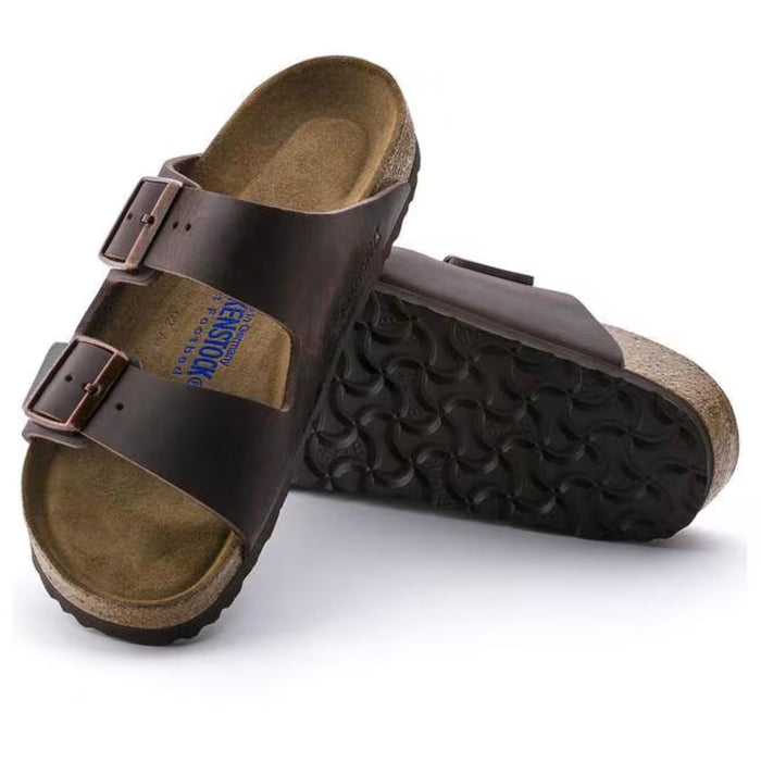 BIRKENSTOCK Sandals Arizona Habana Soft Footbed Oiled leather Arizona Habana Soft Footbed Oiled leather