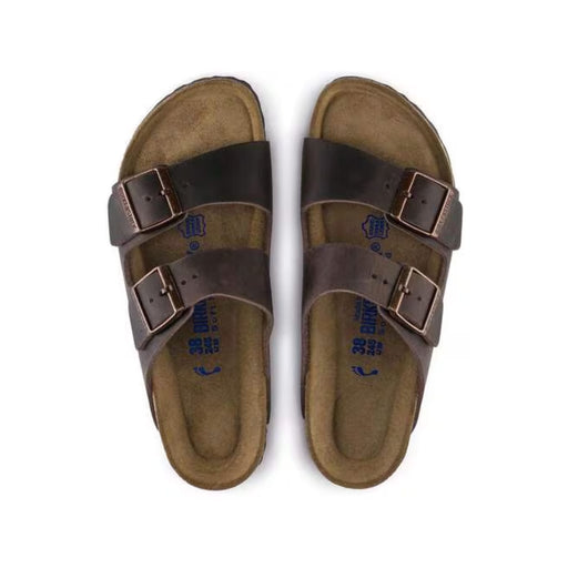 BIRKENSTOCK Sandals Arizona Habana Soft Footbed Oiled leather Arizona Habana Soft Footbed Oiled leather