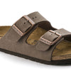 BIRKENSTOCK Sandals Arizona Kids Birkibuc Mocha Arizona Kids Birkibuc Mocha