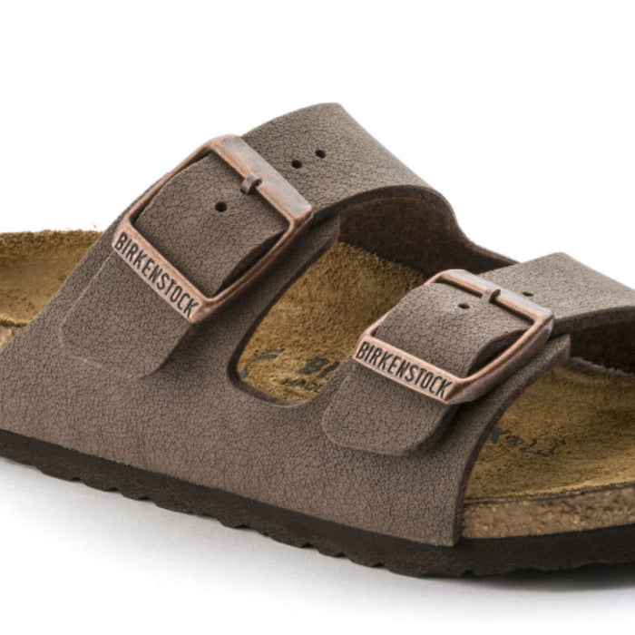 BIRKENSTOCK Sandals Arizona Kids Birkibuc Mocha Arizona Kids Birkibuc Mocha
